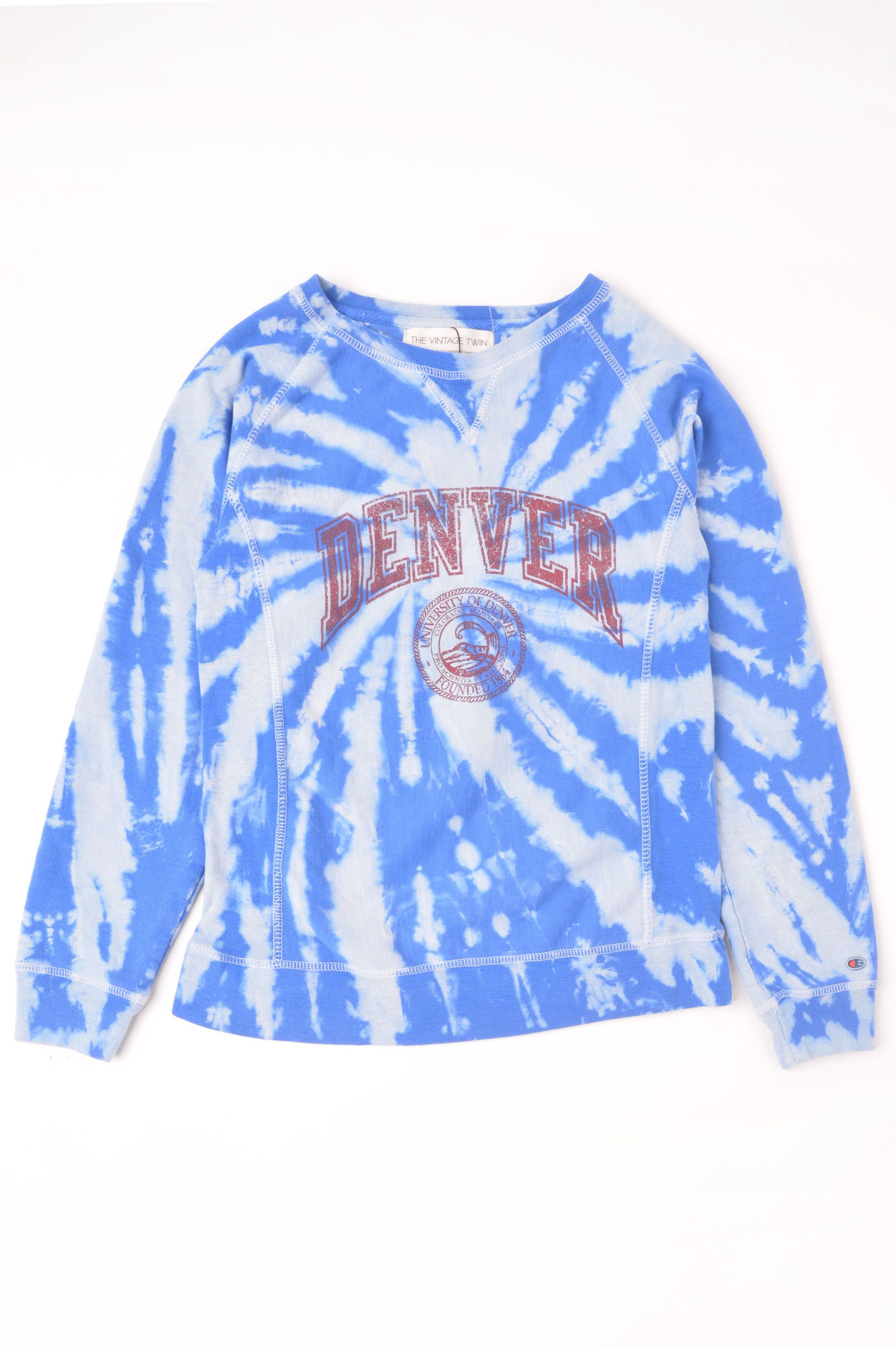 Men's & Women's Unisex Hoodie Denver Tye Dye Sweatshirt