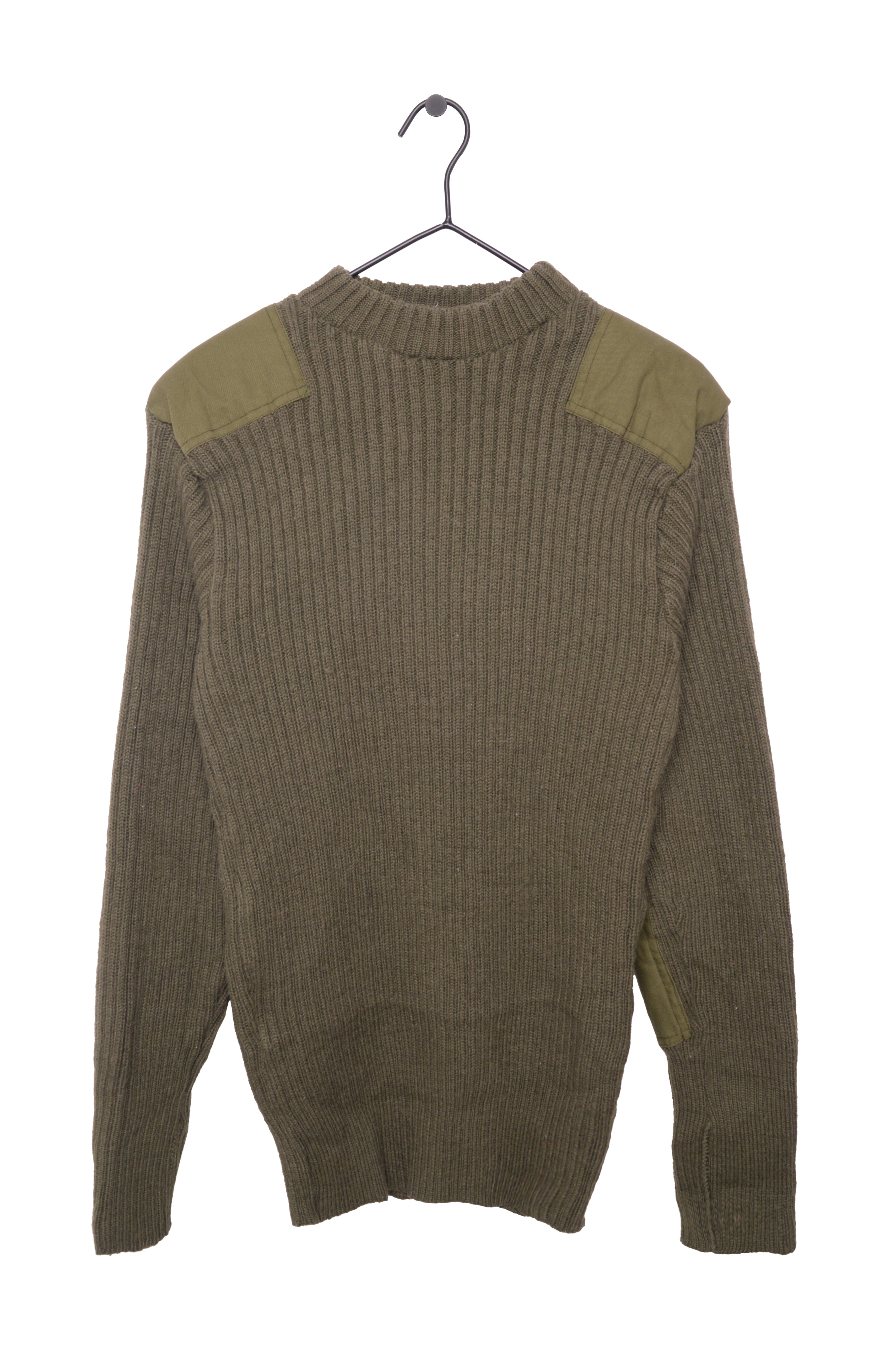 Vintage Elbow Patch Wool Sweater - The Vintage Twin