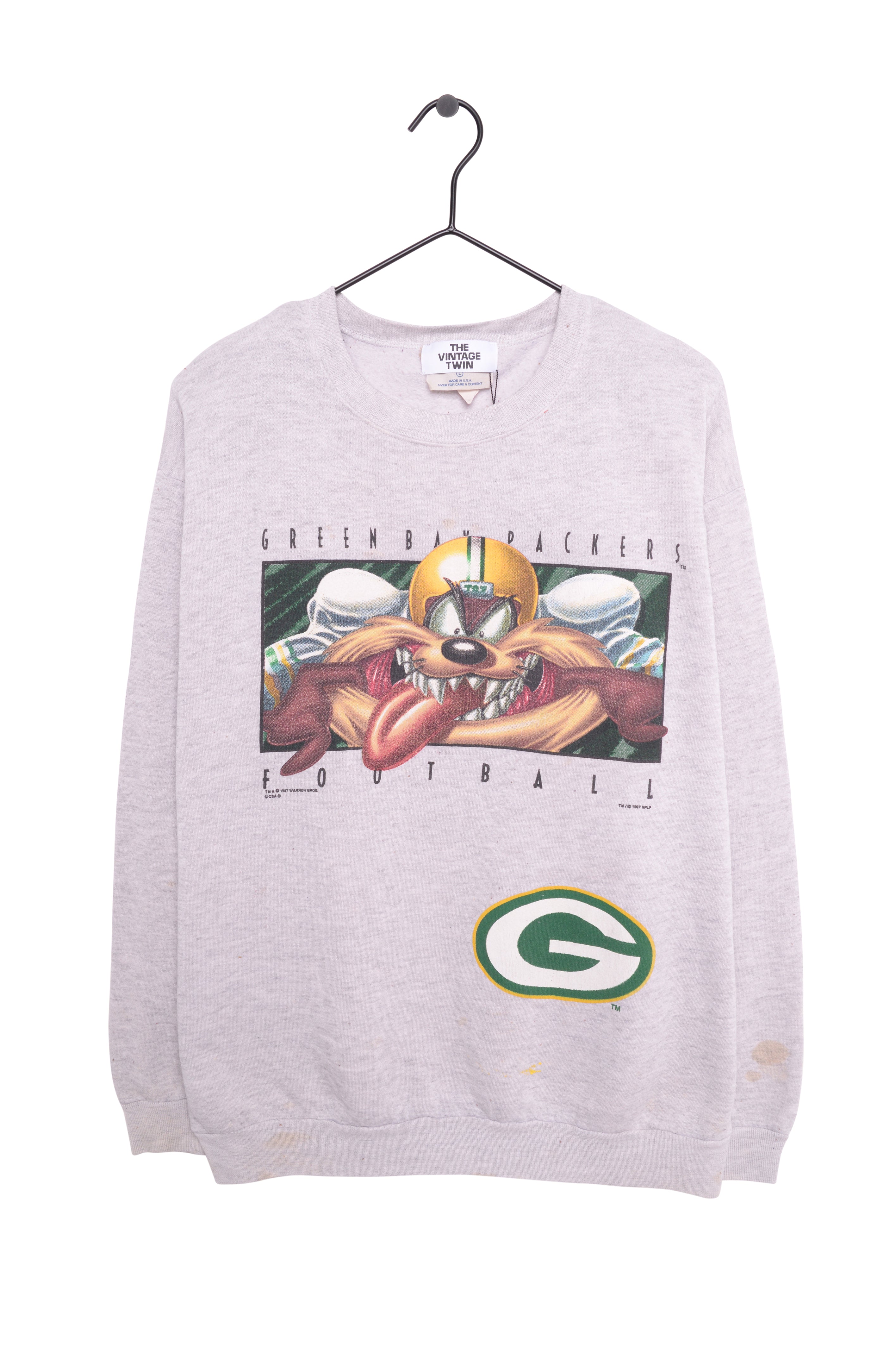 Unisex Vintage 1997 Green Bay Packers Super Bowl Sweatshirt USA