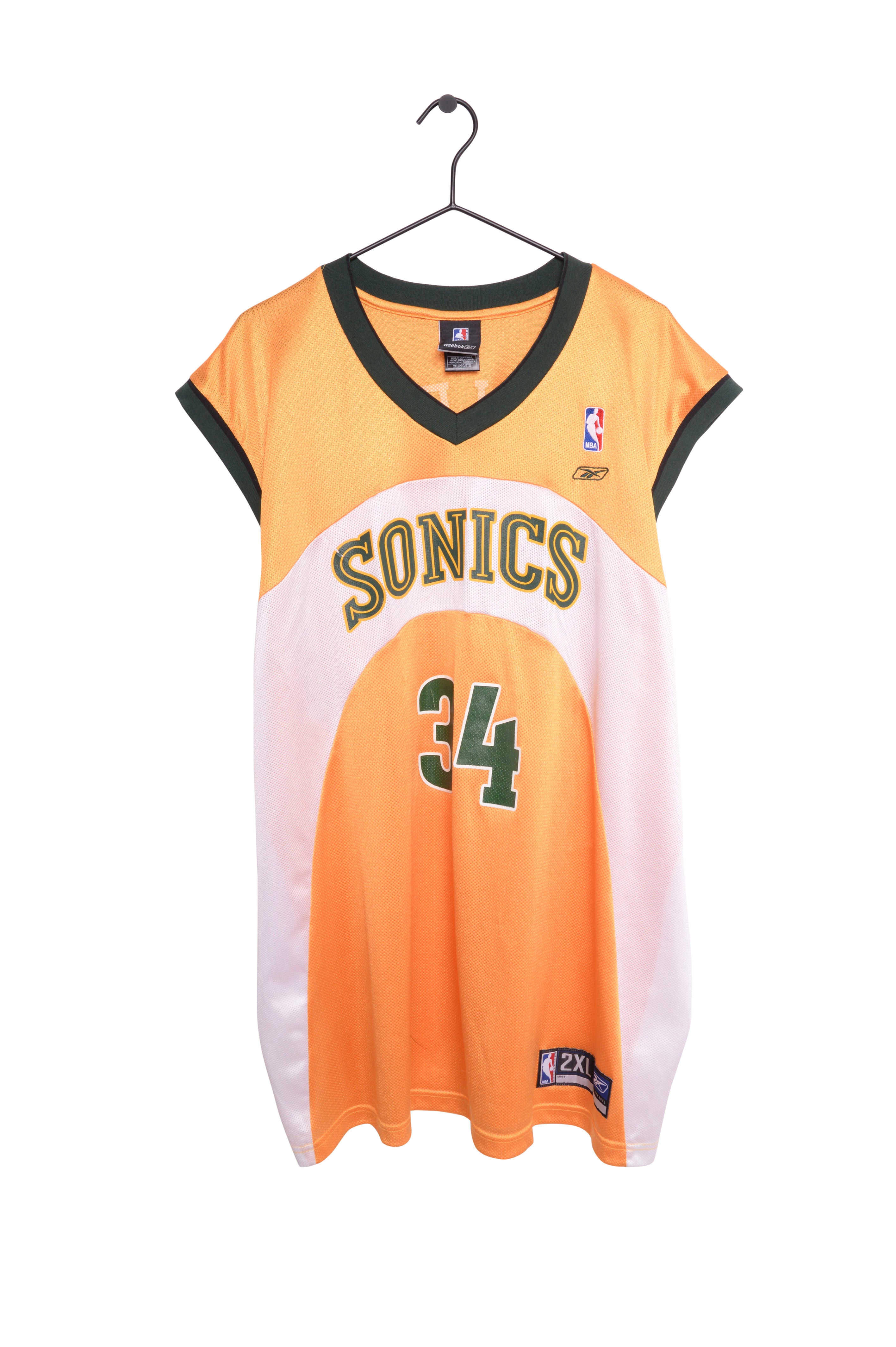 Seattle Supersonics Customized Number Kit for 2002-2008 White Jersey –  Customize Sports