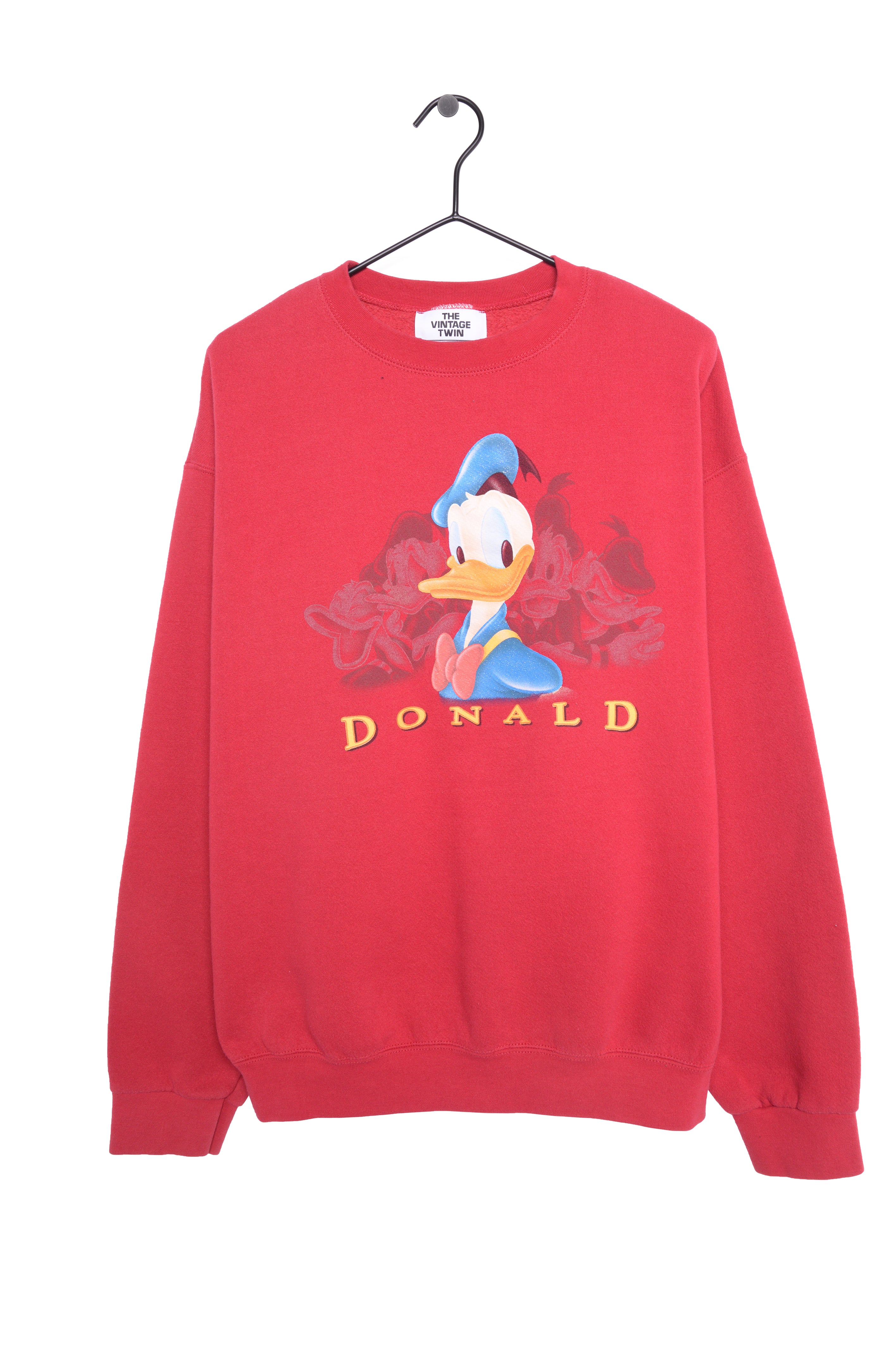 Duck Graphic Sweatshirt Vintage Sweatshirt Red Sweatshirt Duck Sweatshirt  XL Red Graphic Jumper Duck Sweater Vintage Graphic Sweatshirt XL -   Canada