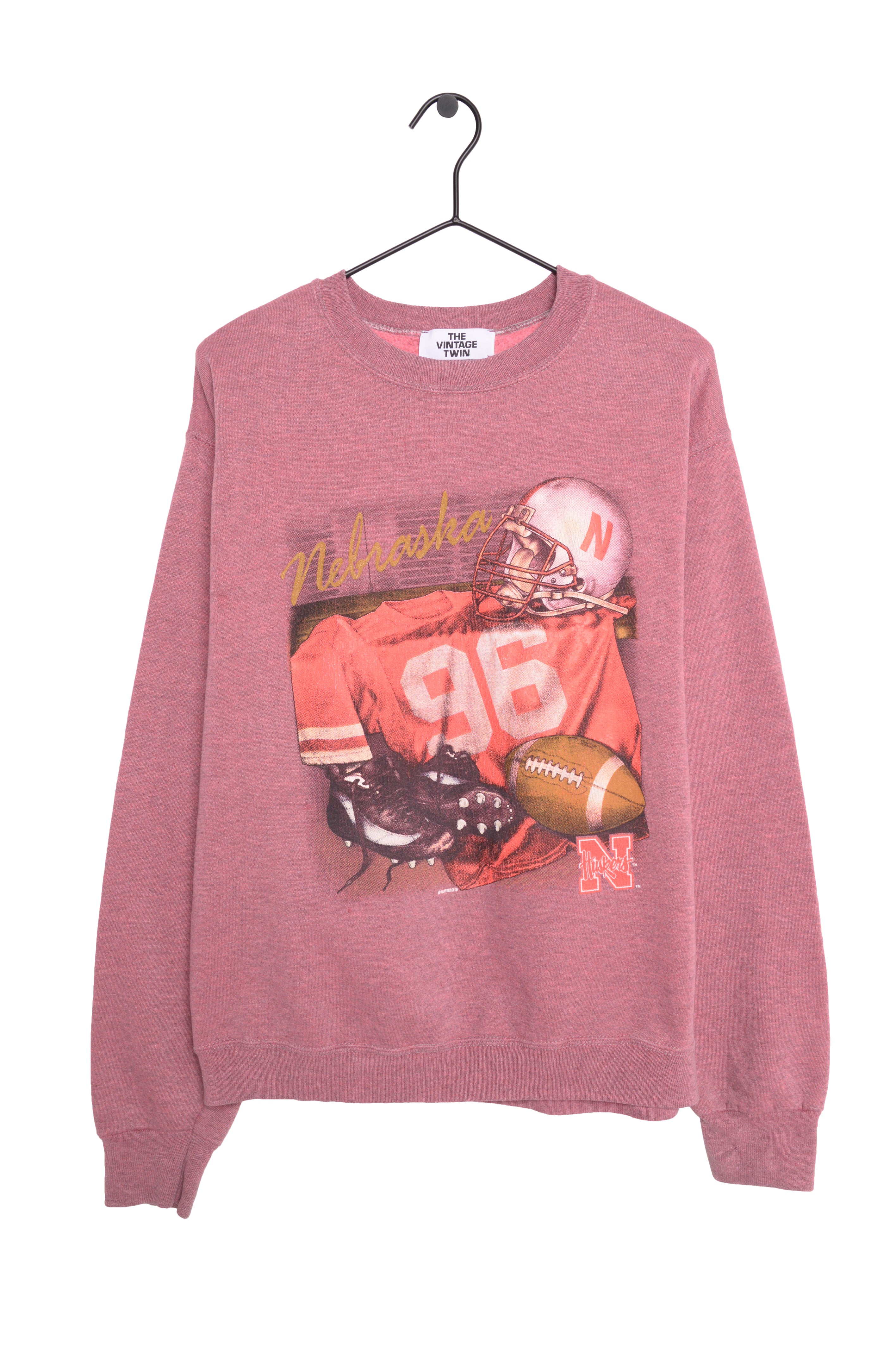 Vintage Faded New England Patriots Sweatshirt