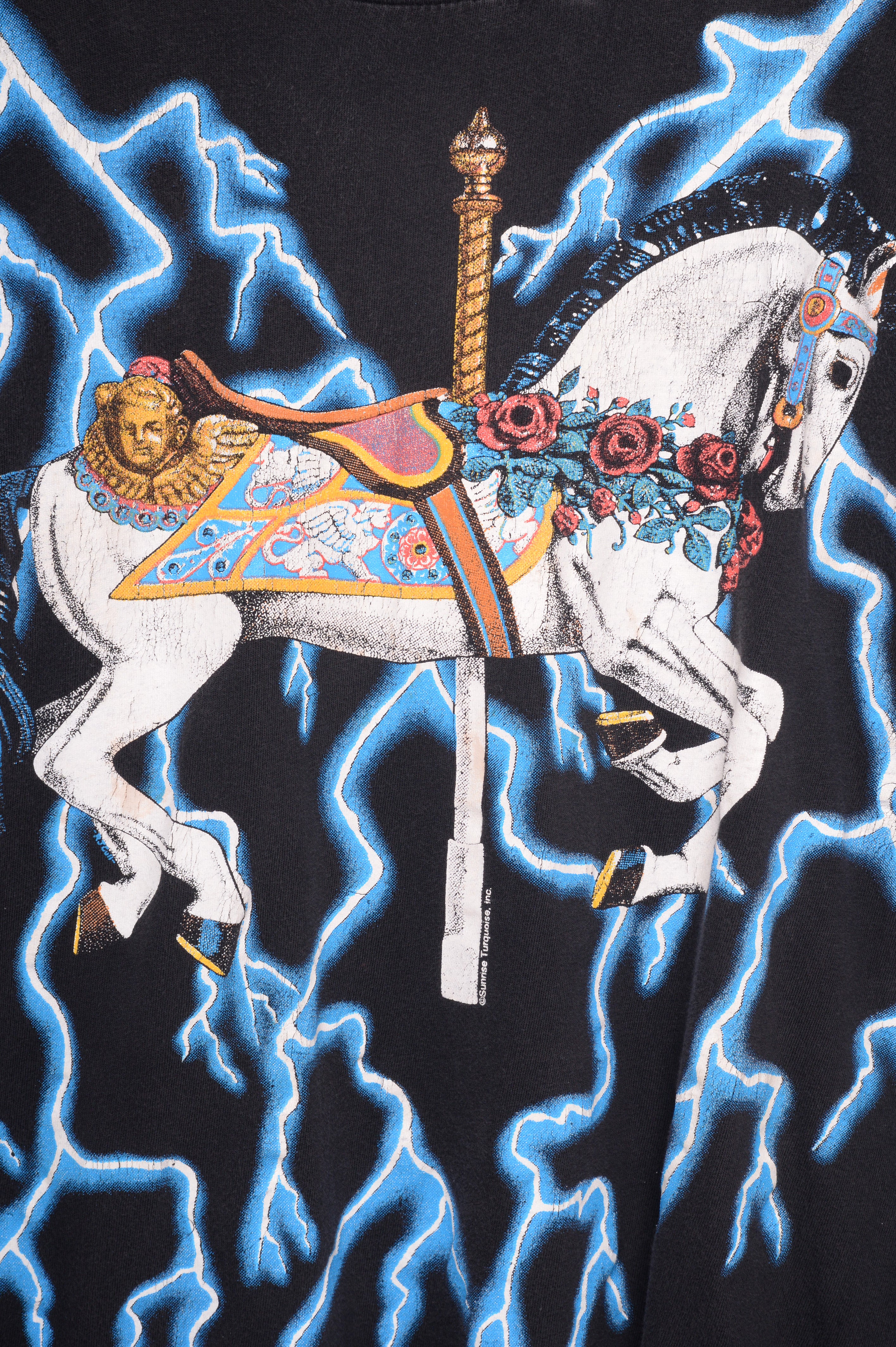 Carousel Horse Lightning Tee