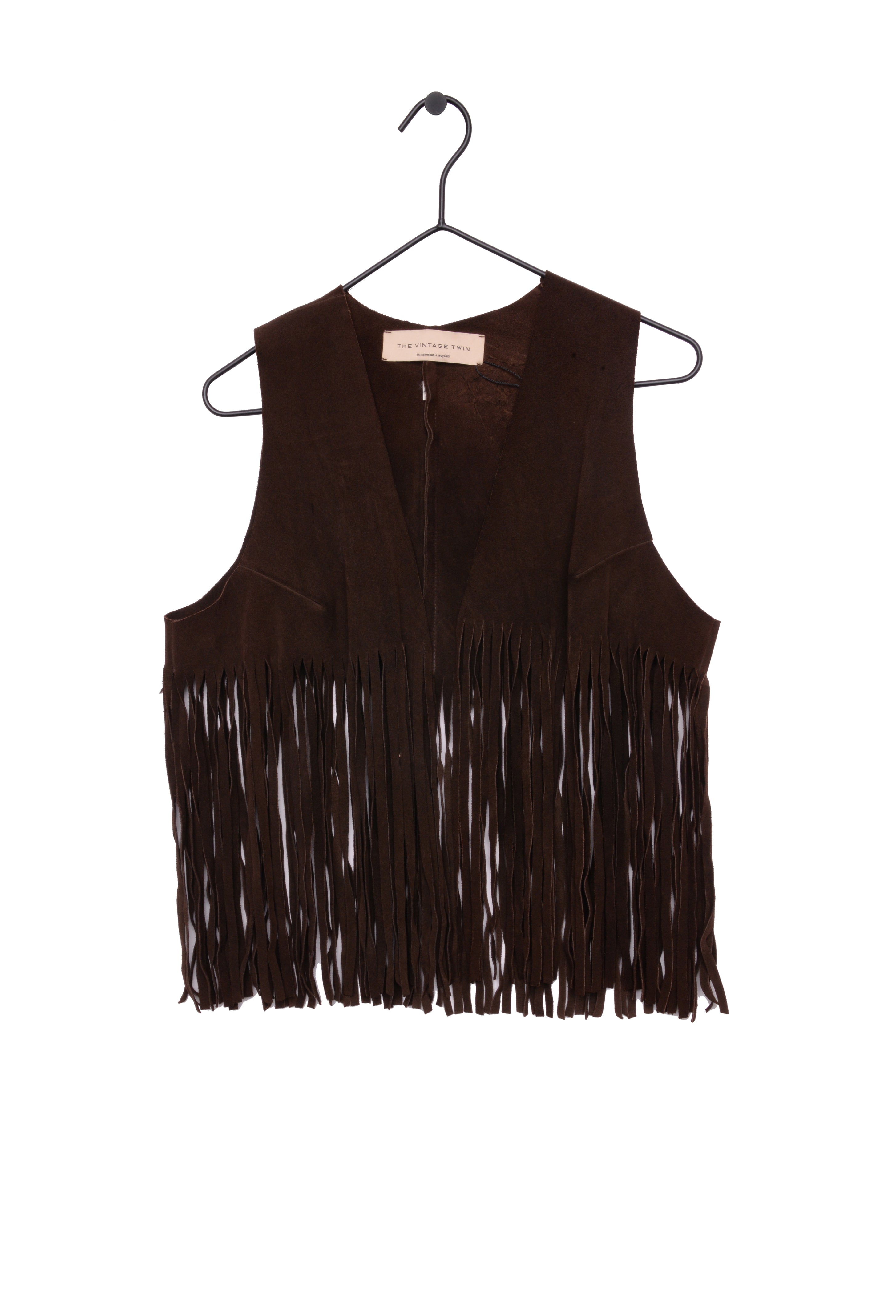 Vintage purchases Fringe Leather Vest