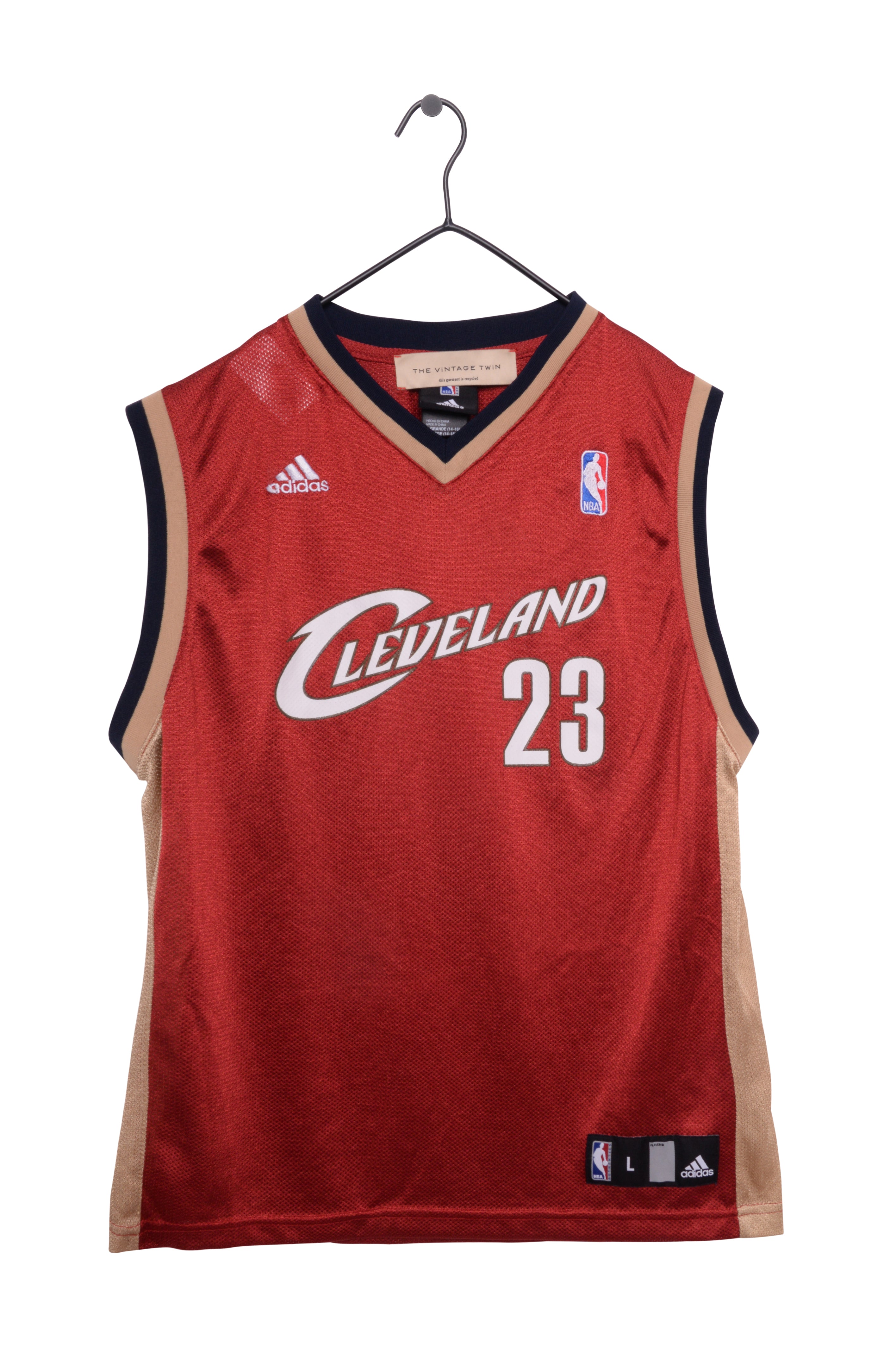 Adidas cleveland hot sale basketball shirt