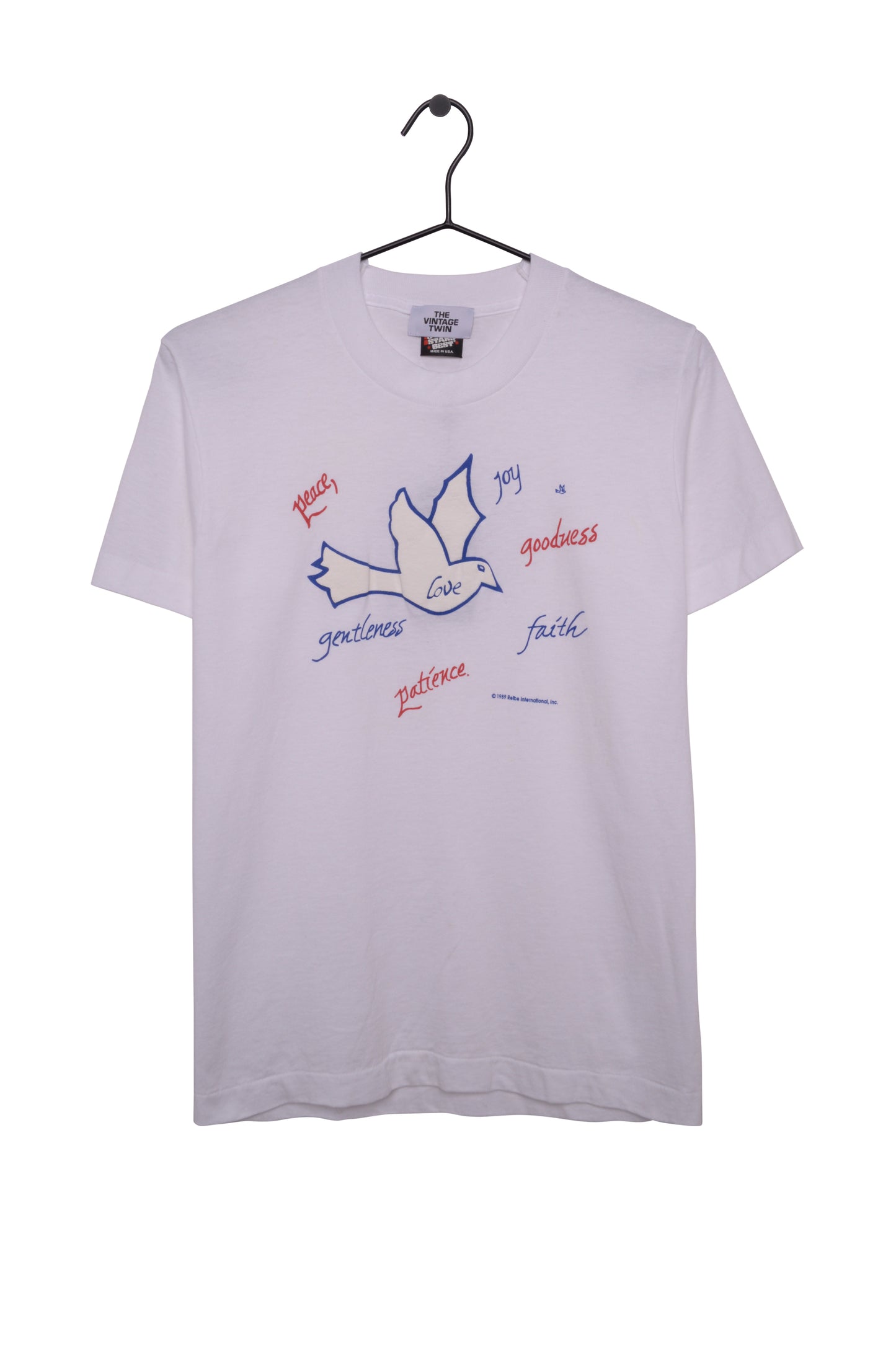 1989 Peace and Faith Tee USA