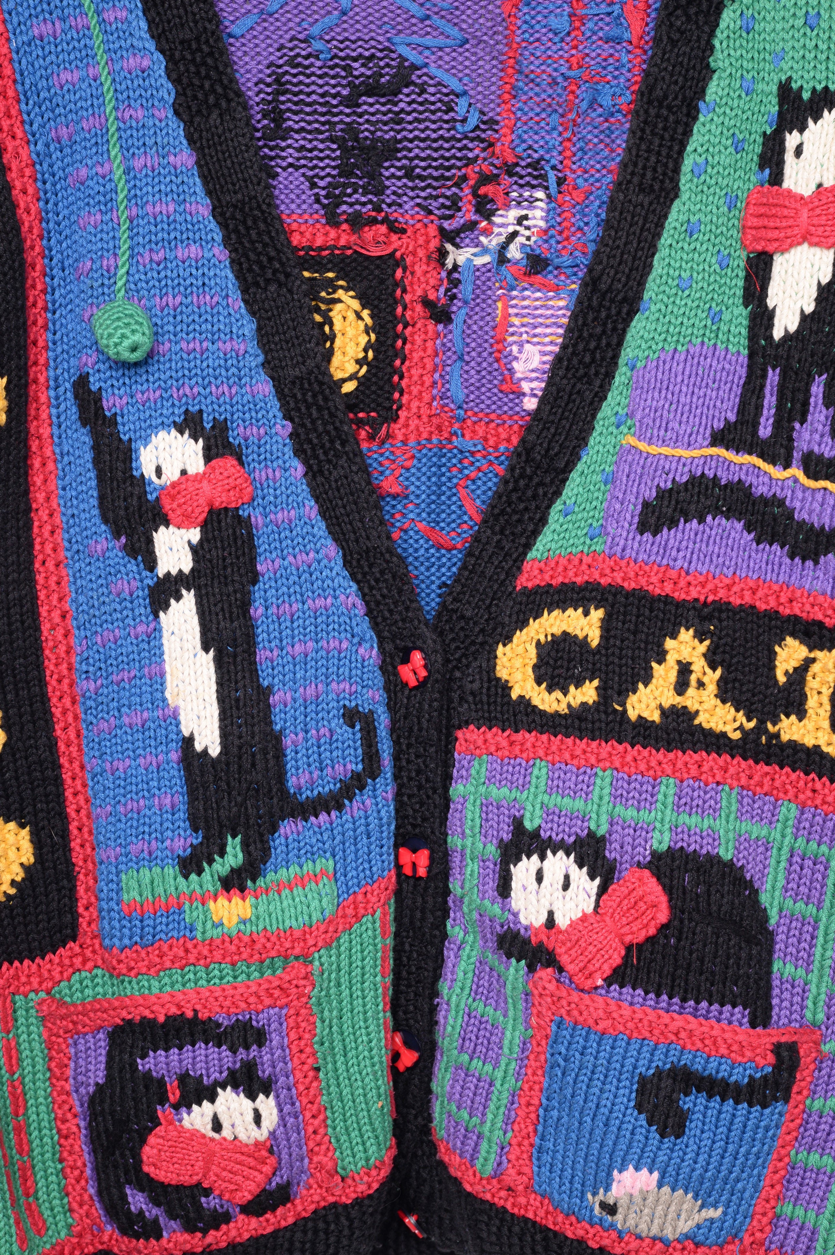 Grandma hot sale cat sweater