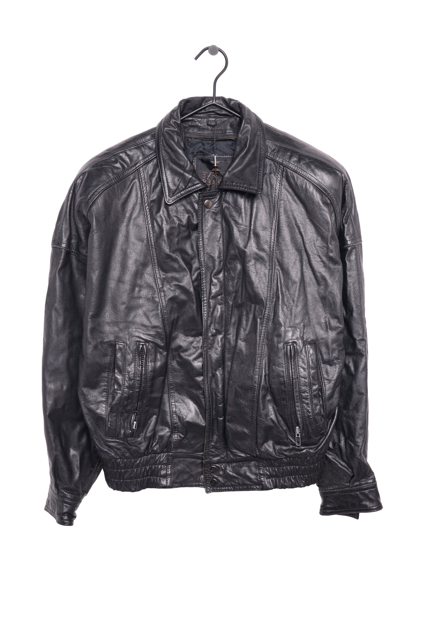 Leather Bomber Jacket