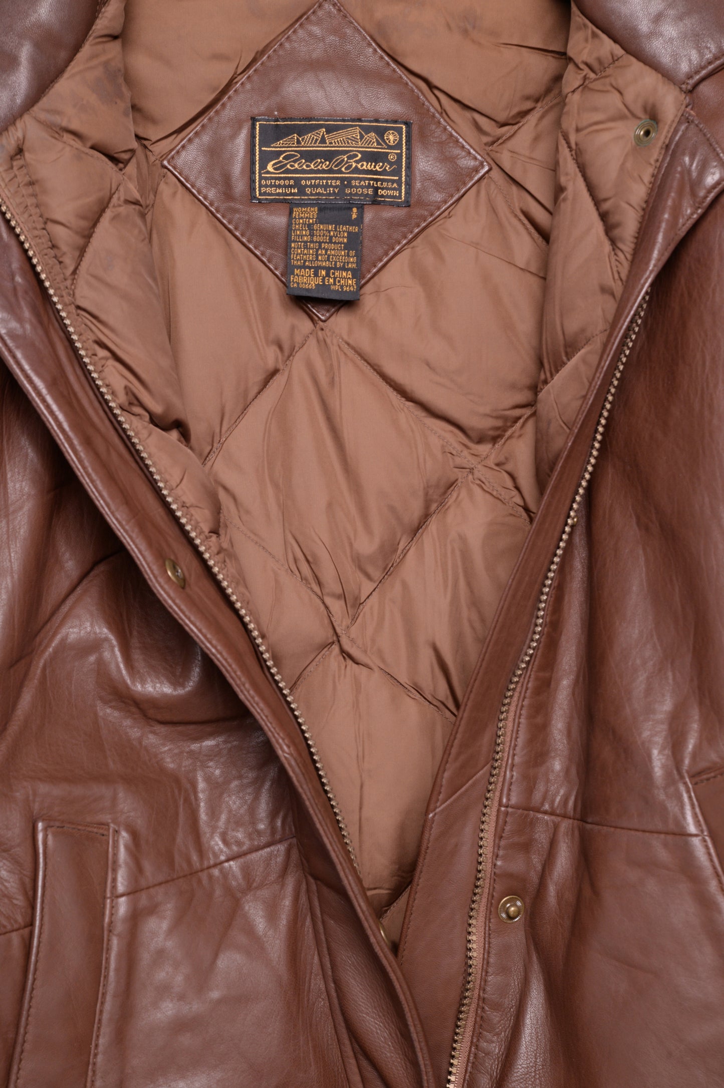 1990s Insulated Leather Bomber