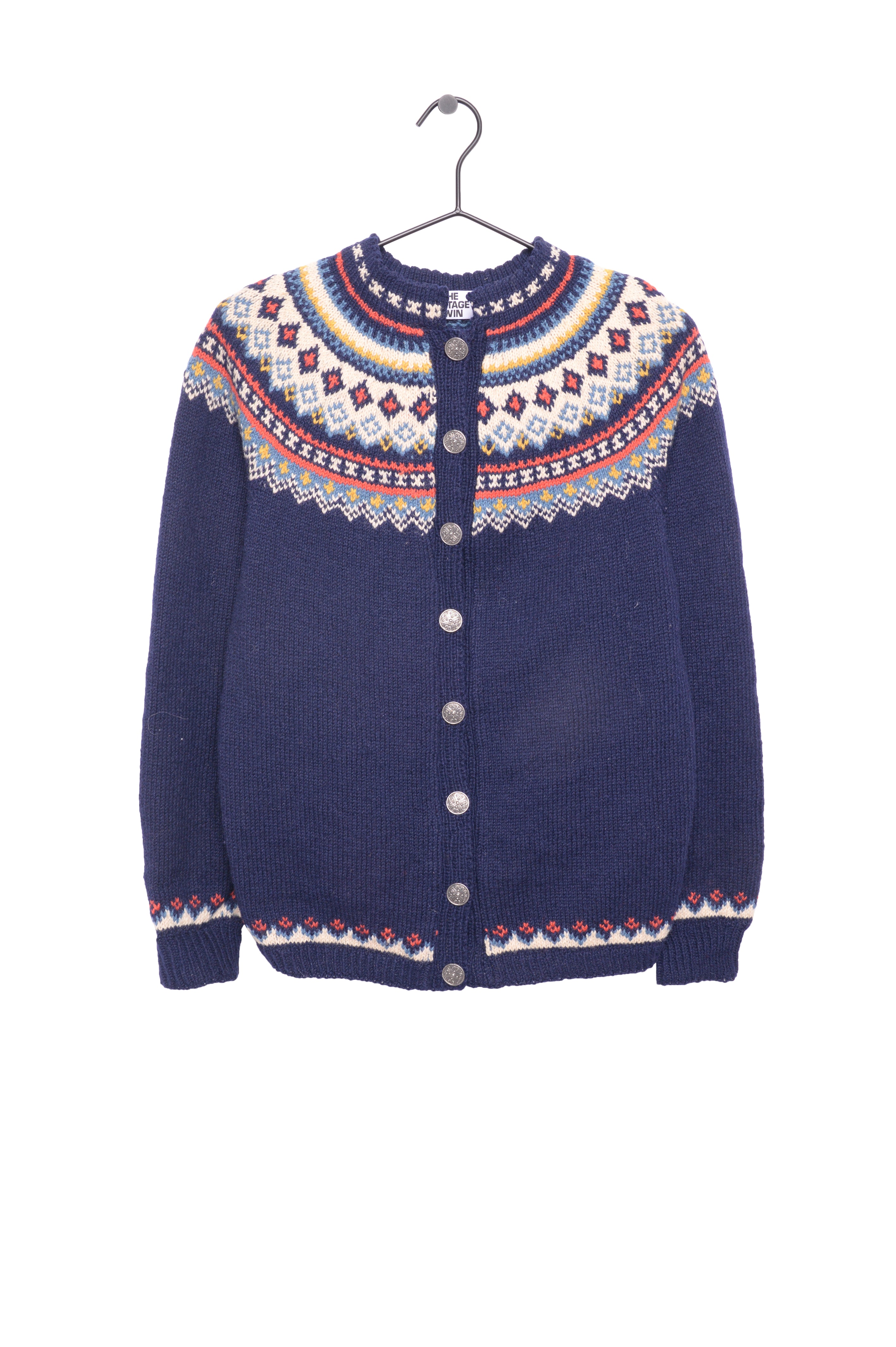 送料無料・60's Vintage】NORDIC CARDIGAN-