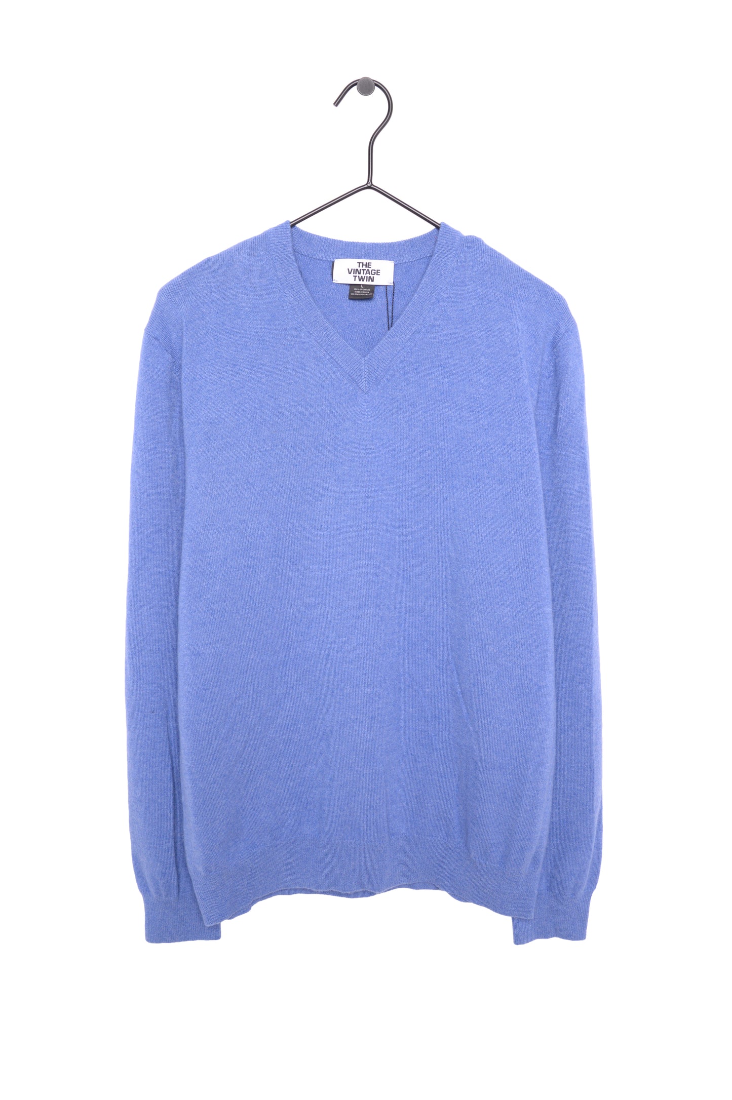 Blue Cashmere Sweater