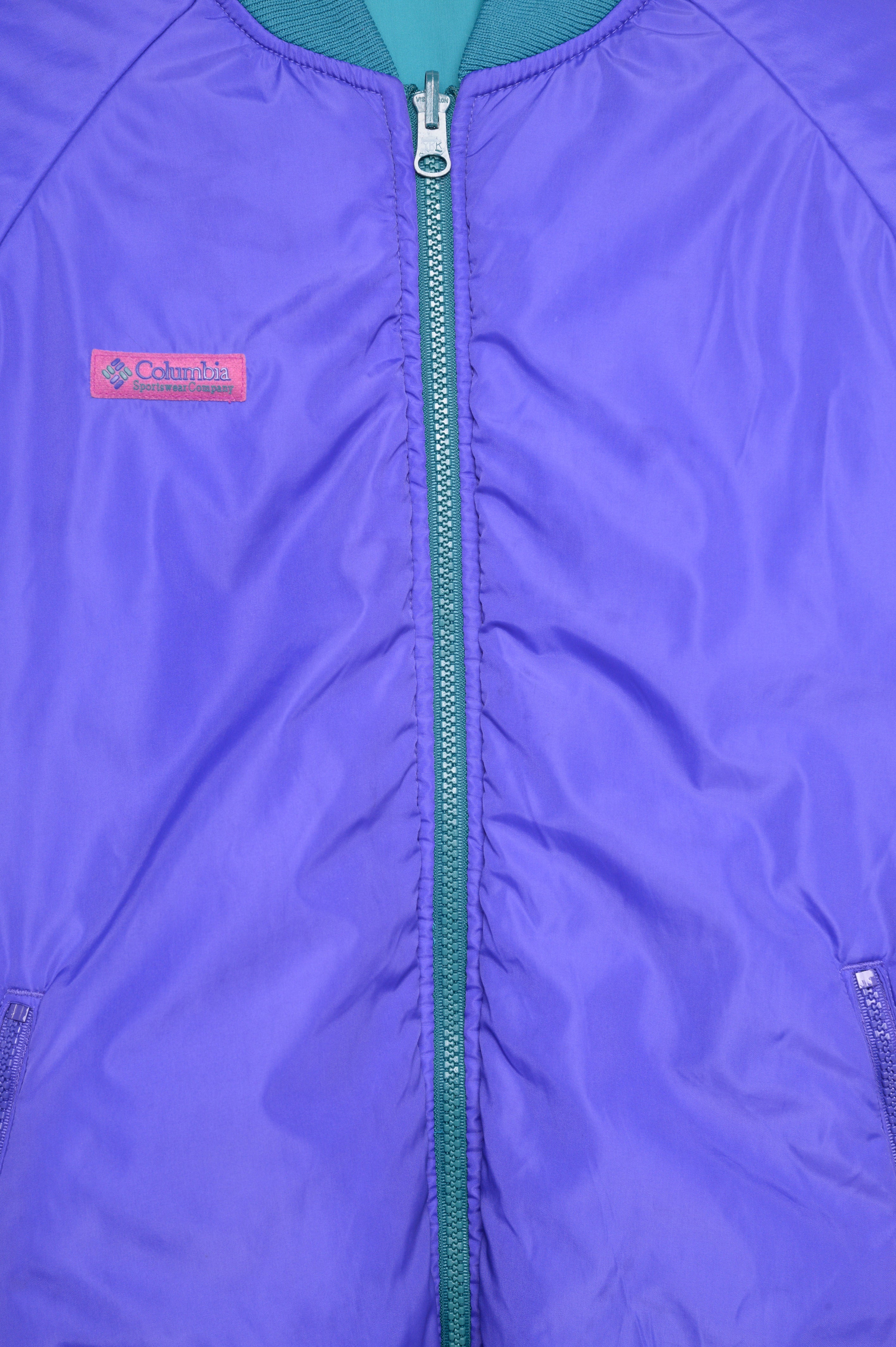 1980s Columbia Reversible Puffer Jacket Free Shipping – The