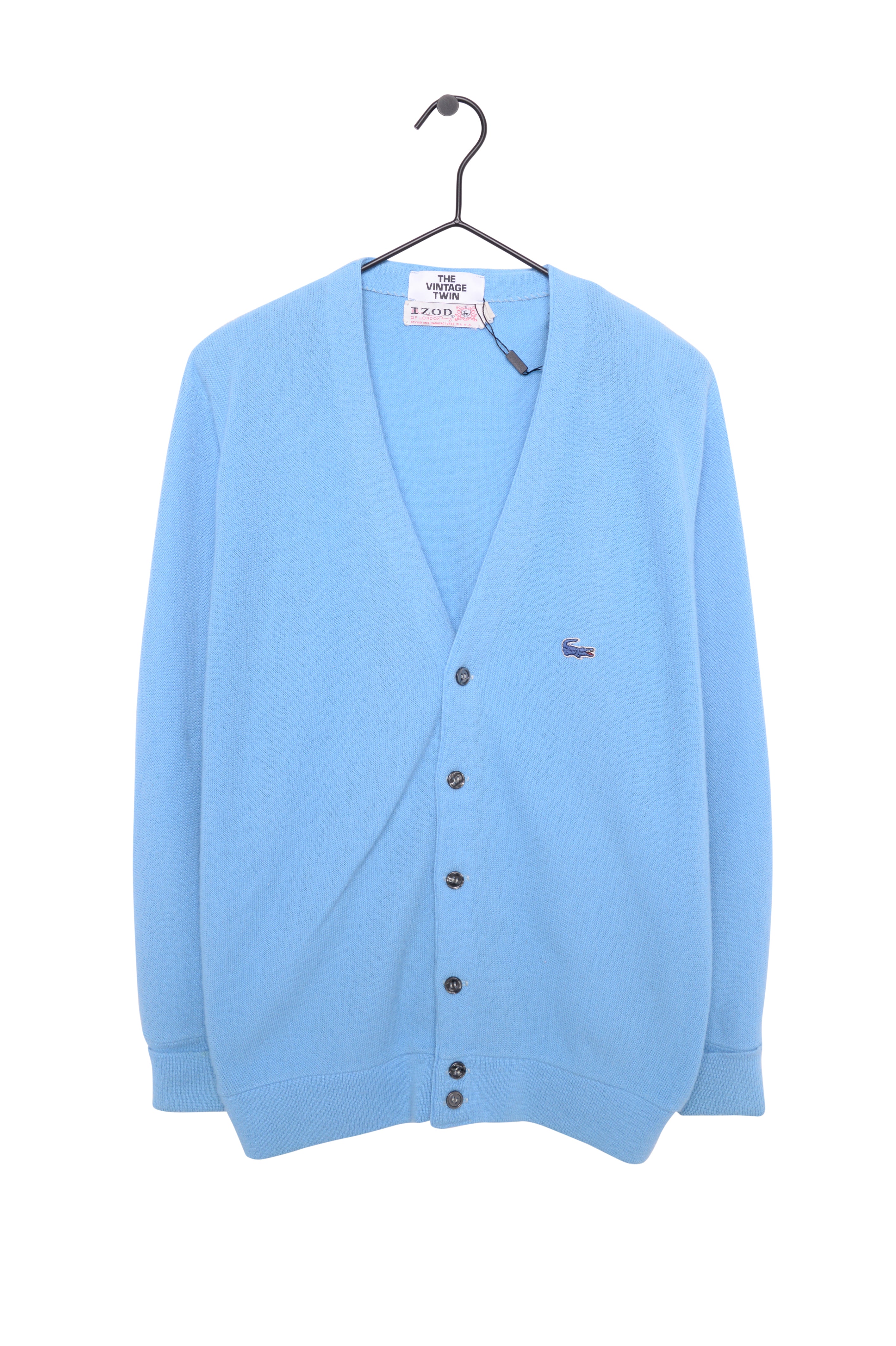 1980s Lacoste Cardigan Free Shipping - The Vintage Twin