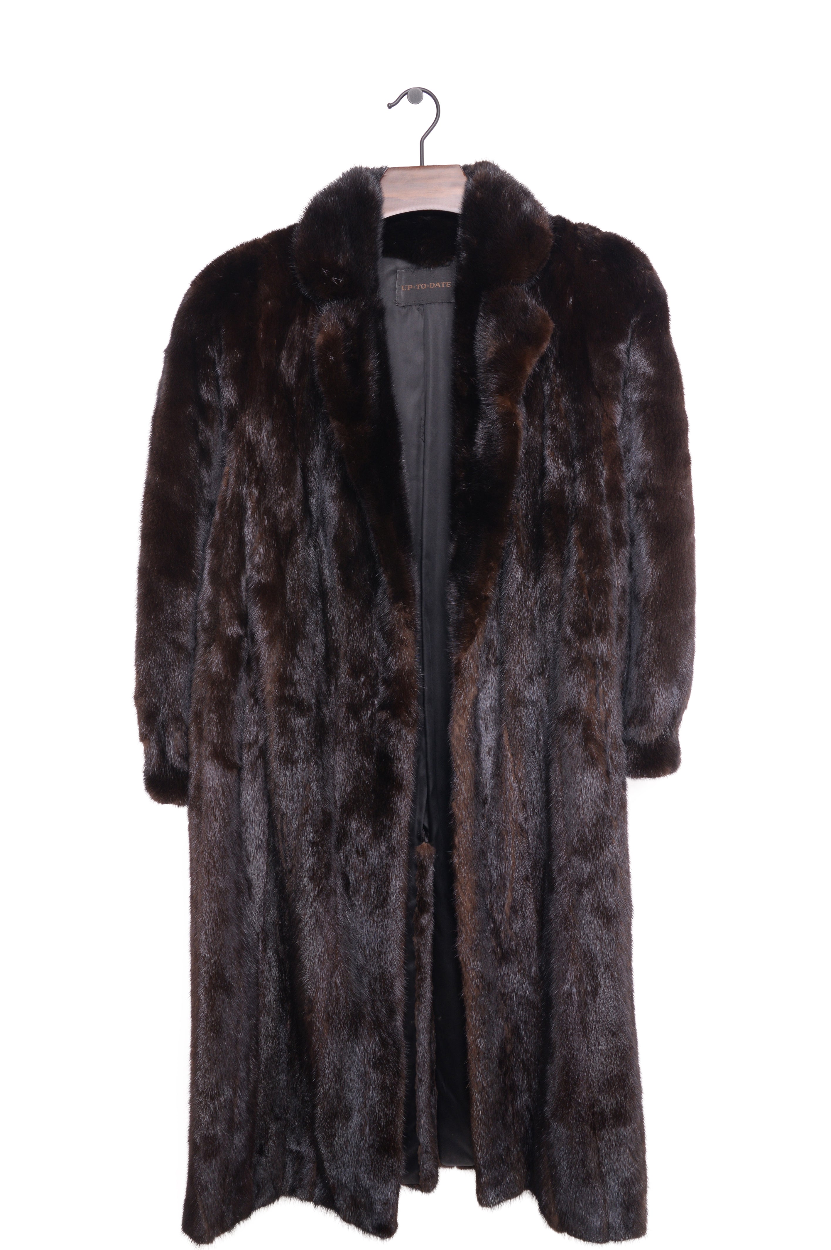 vintage fur long coat