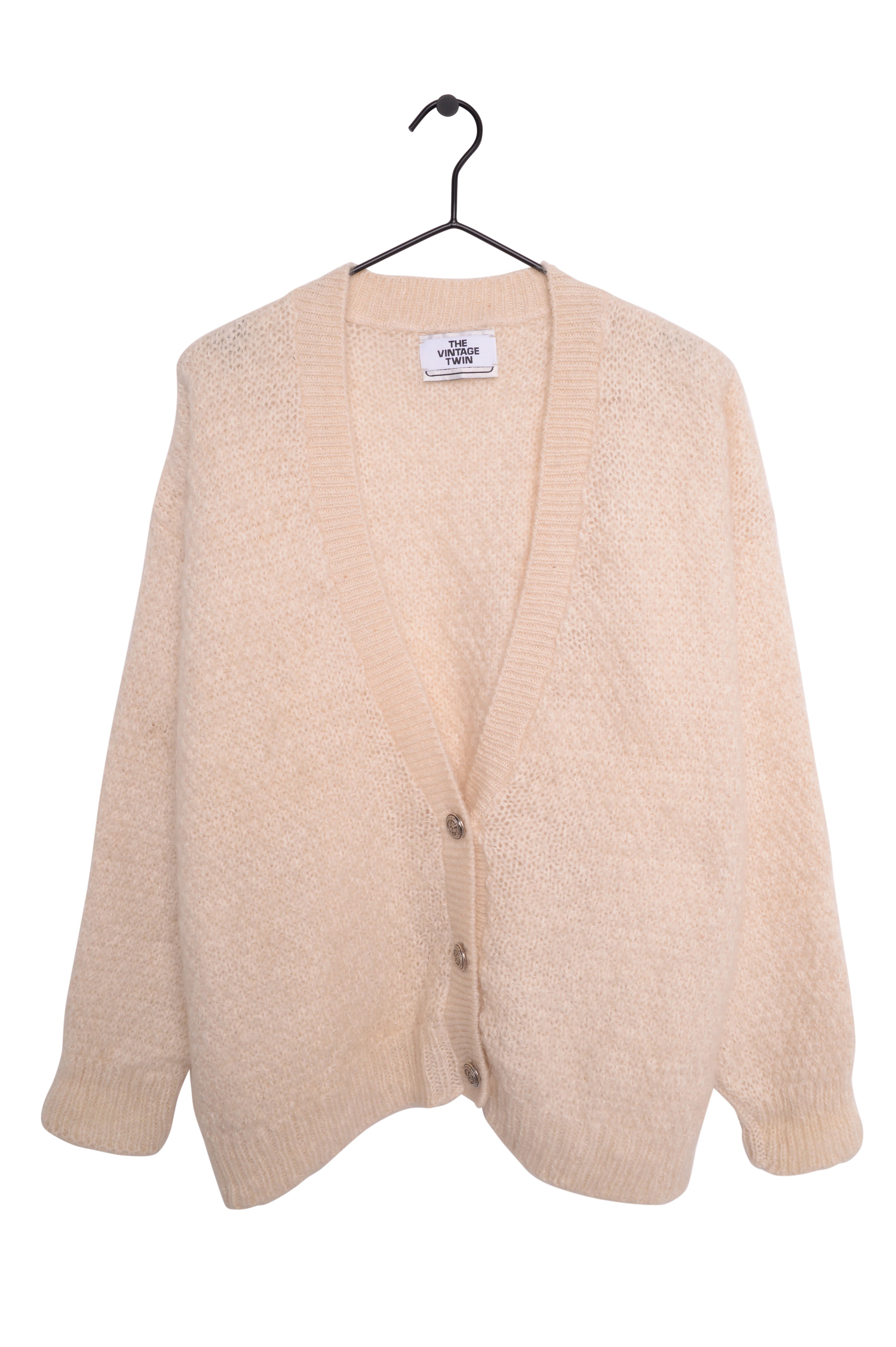 1980s Soft Mohair Cardigan Free Shipping - The Vintage Twin