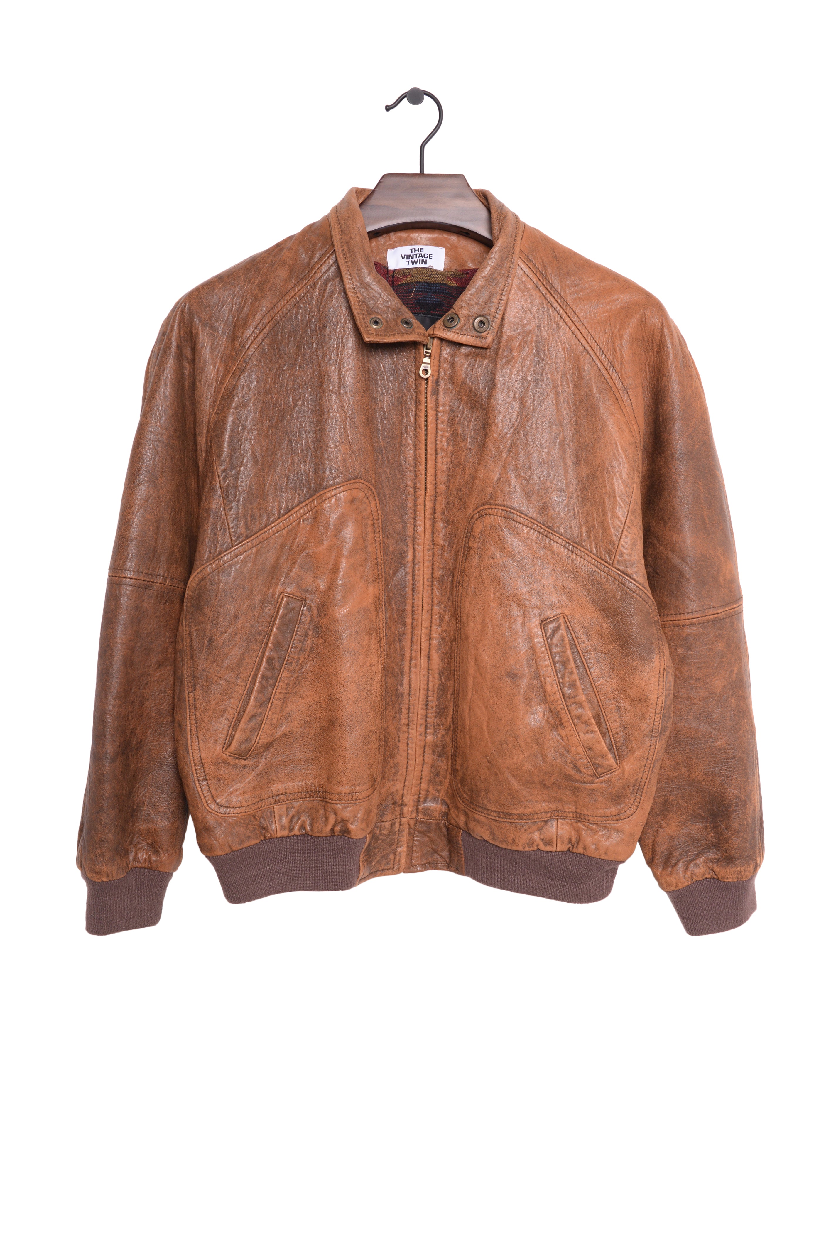 Leather Bomber – The Vintage Twin