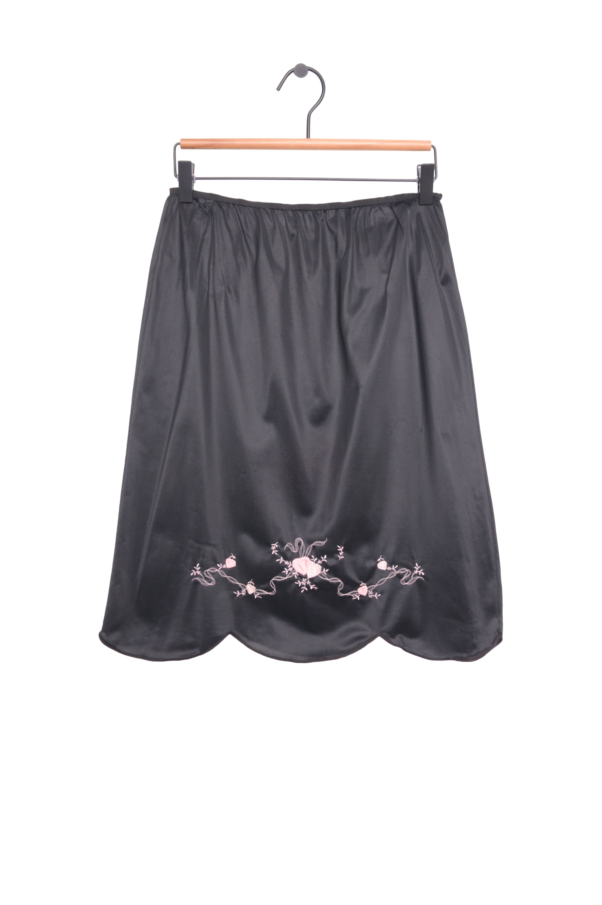 Embroidered Hearts Slip Midi Skirt – The Vintage Twin