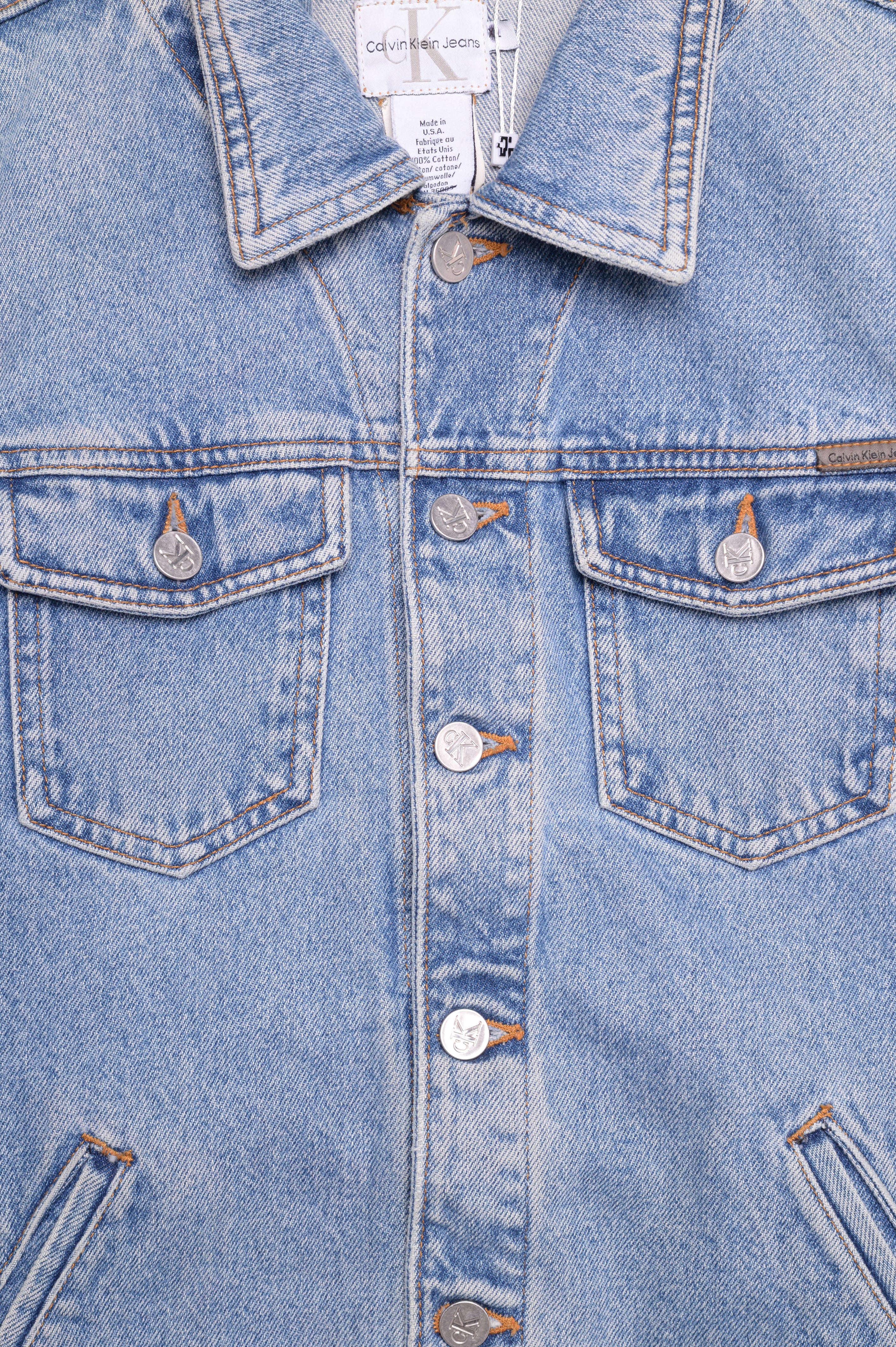 Jackets Calvin Klein Jeans Jacket Denim Light | Footshop