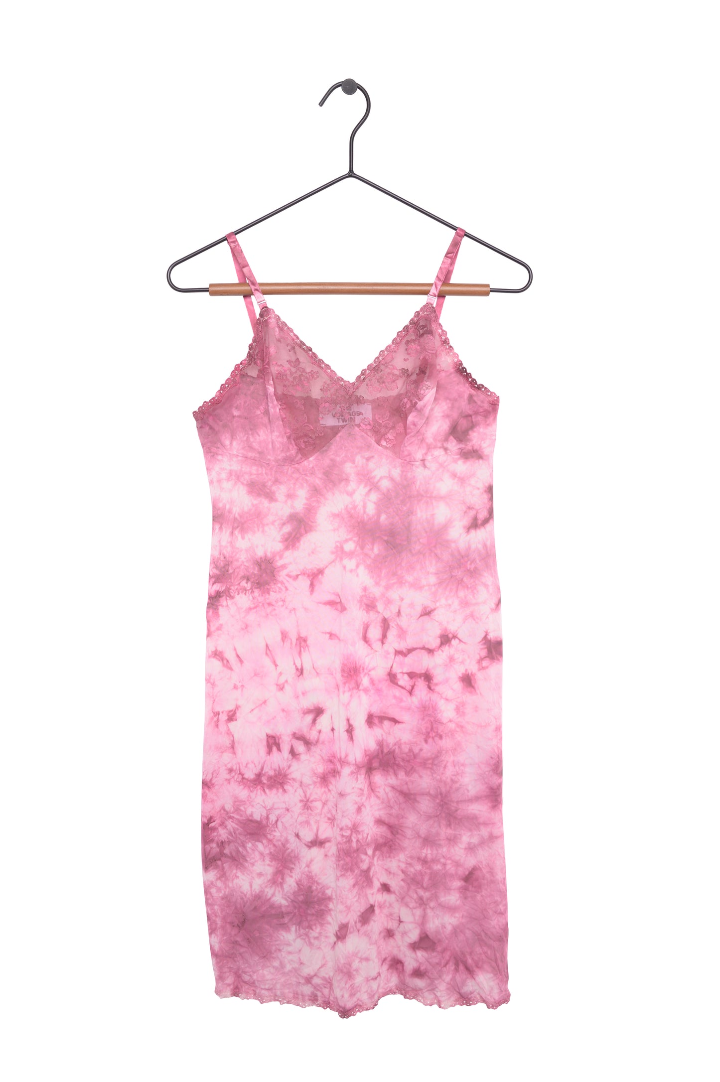 Hand-Dyed Lace Slip Dress