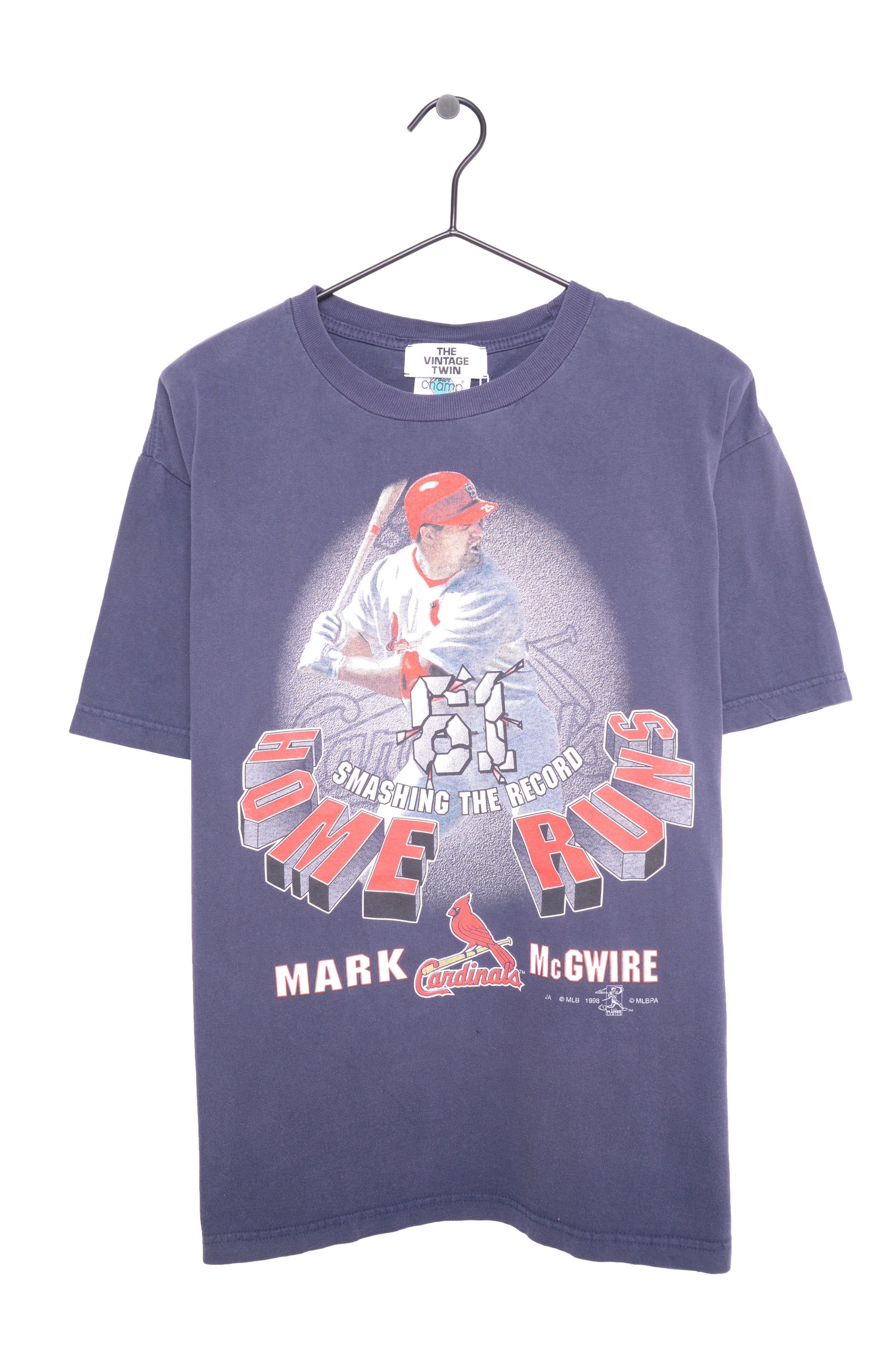 1998 St. Louis Cardinals Mark McGwire Tee Free Shipping – The Vintage Twin