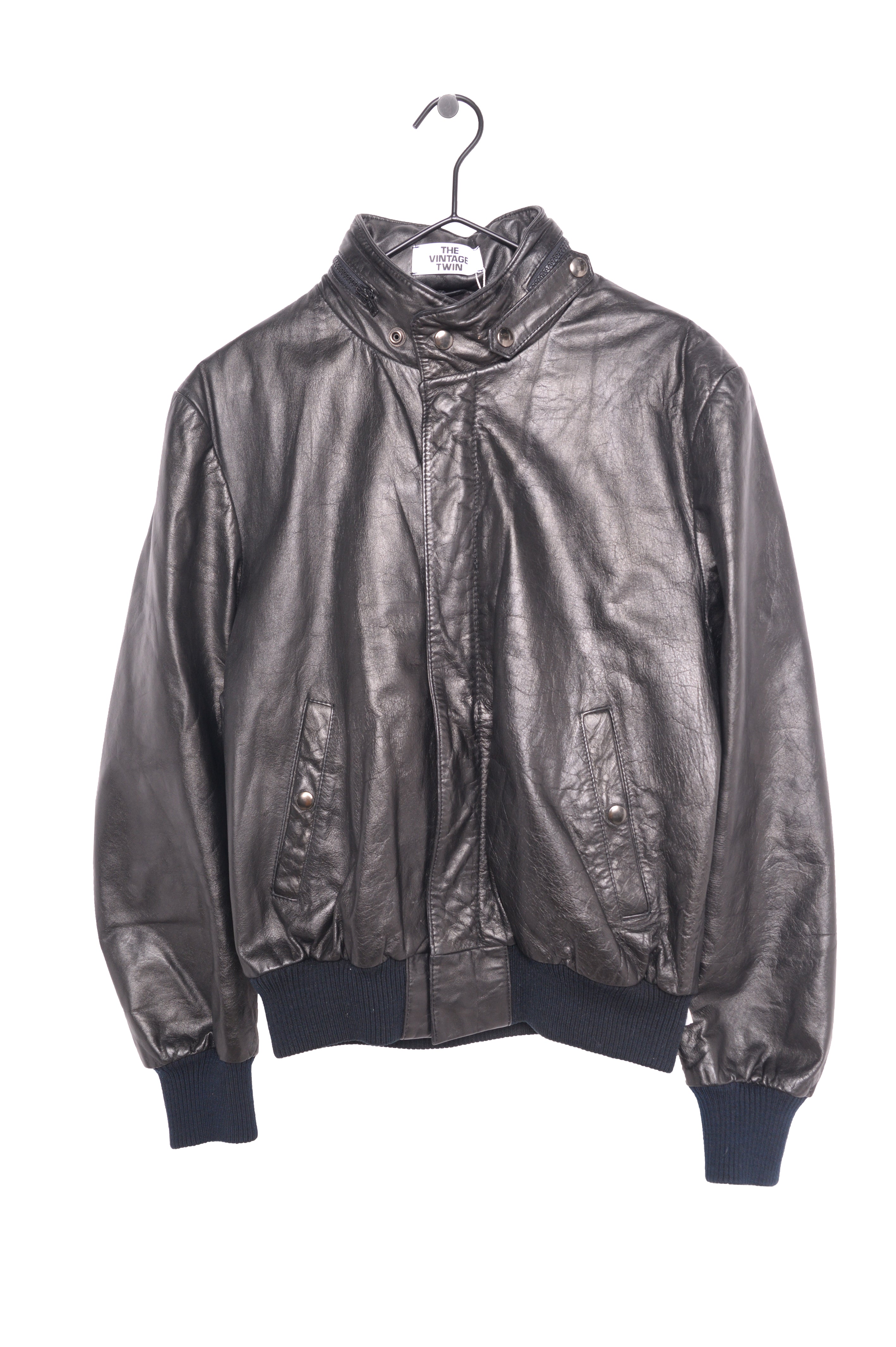 1980s Leather Bomber – The Vintage Twin