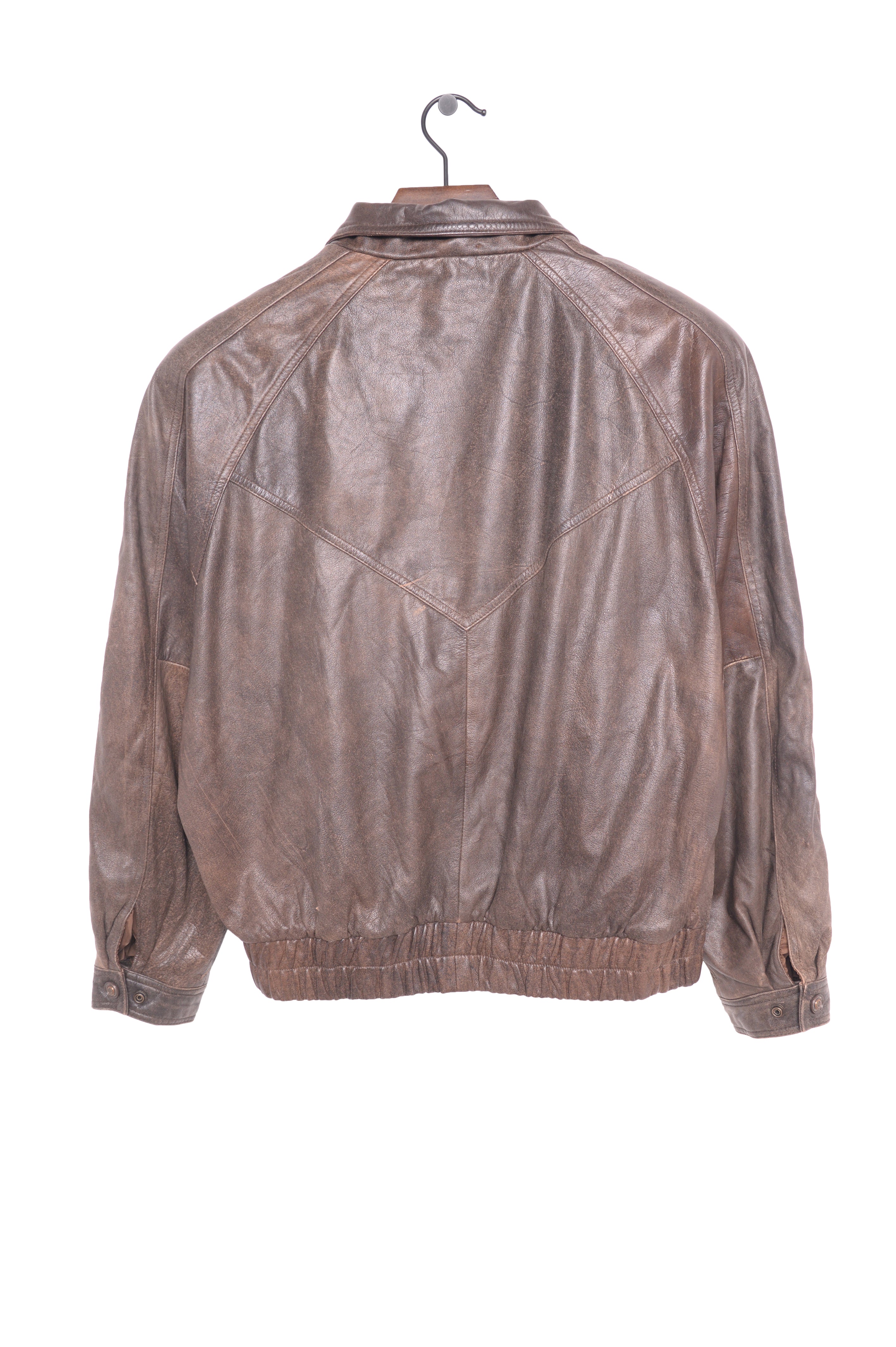 1990s Wilson's Faded Leather Bomber – The Vintage Twin