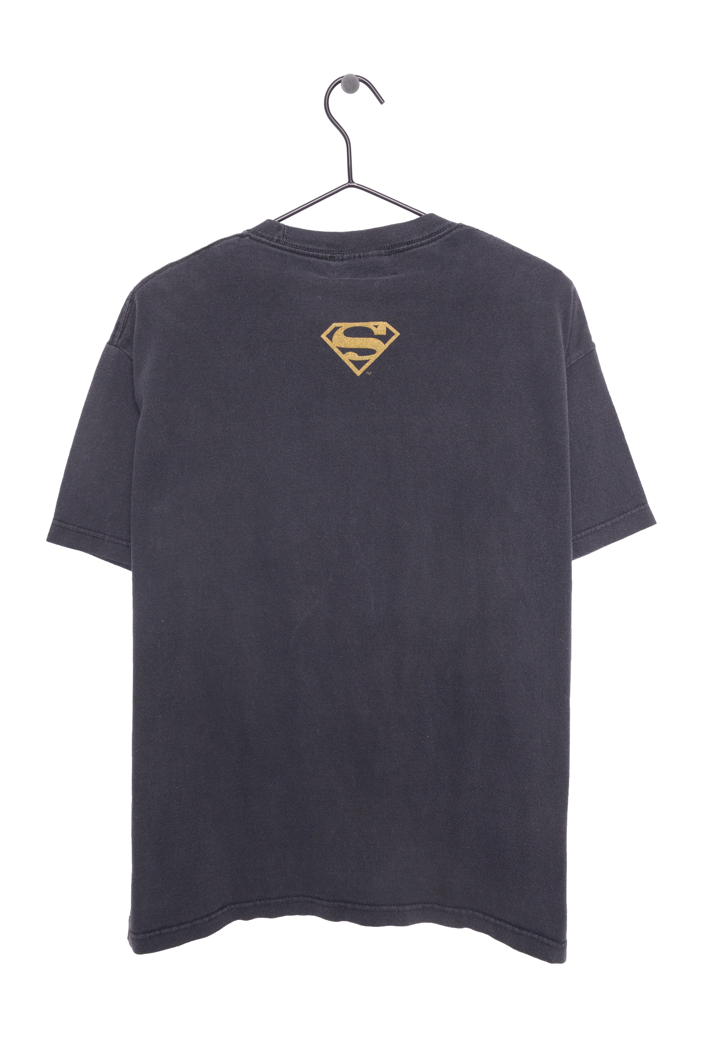1996 Faded Superman Gold Tee – The Vintage Twin