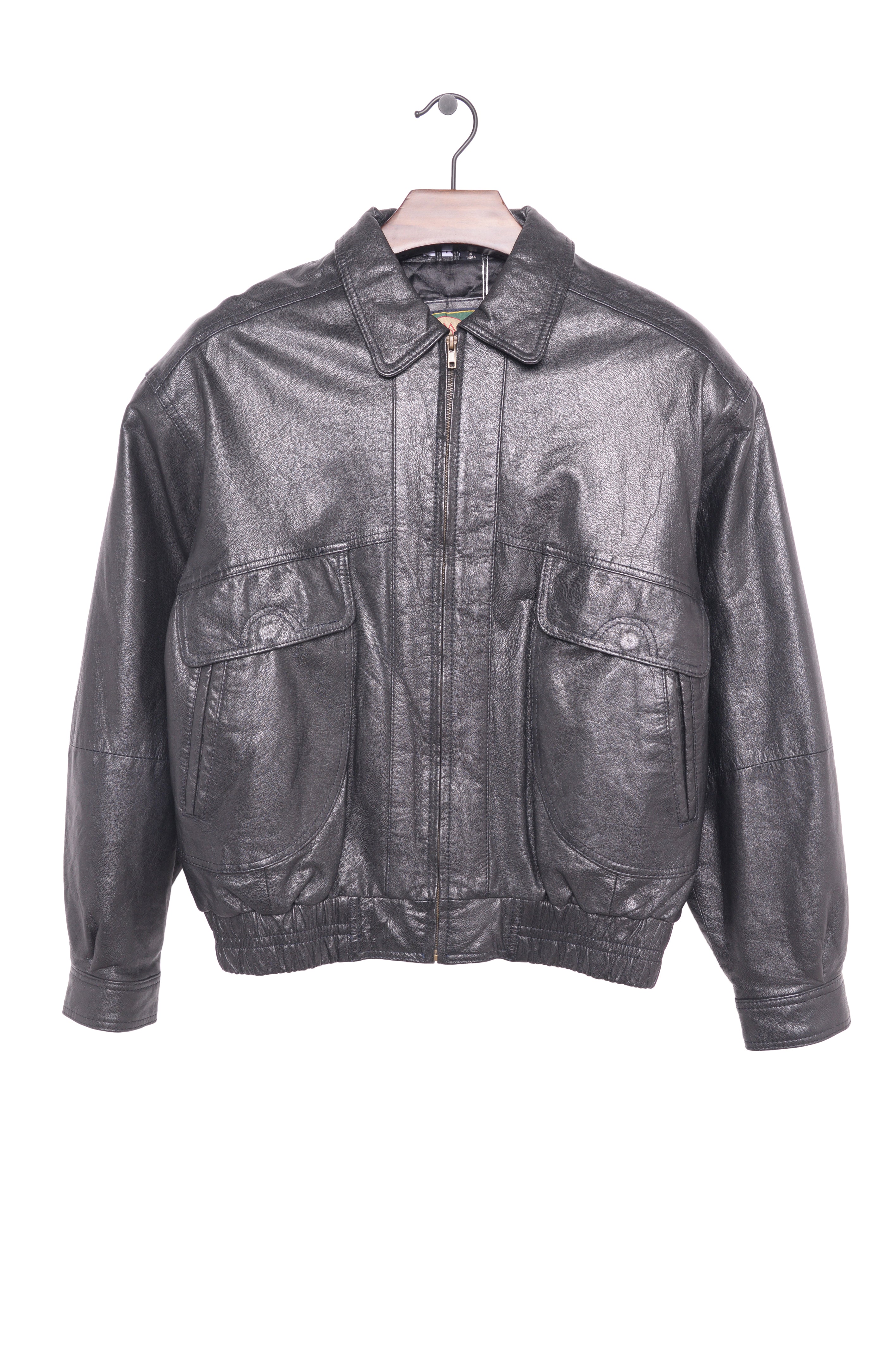 Leather Bomber – The Vintage Twin