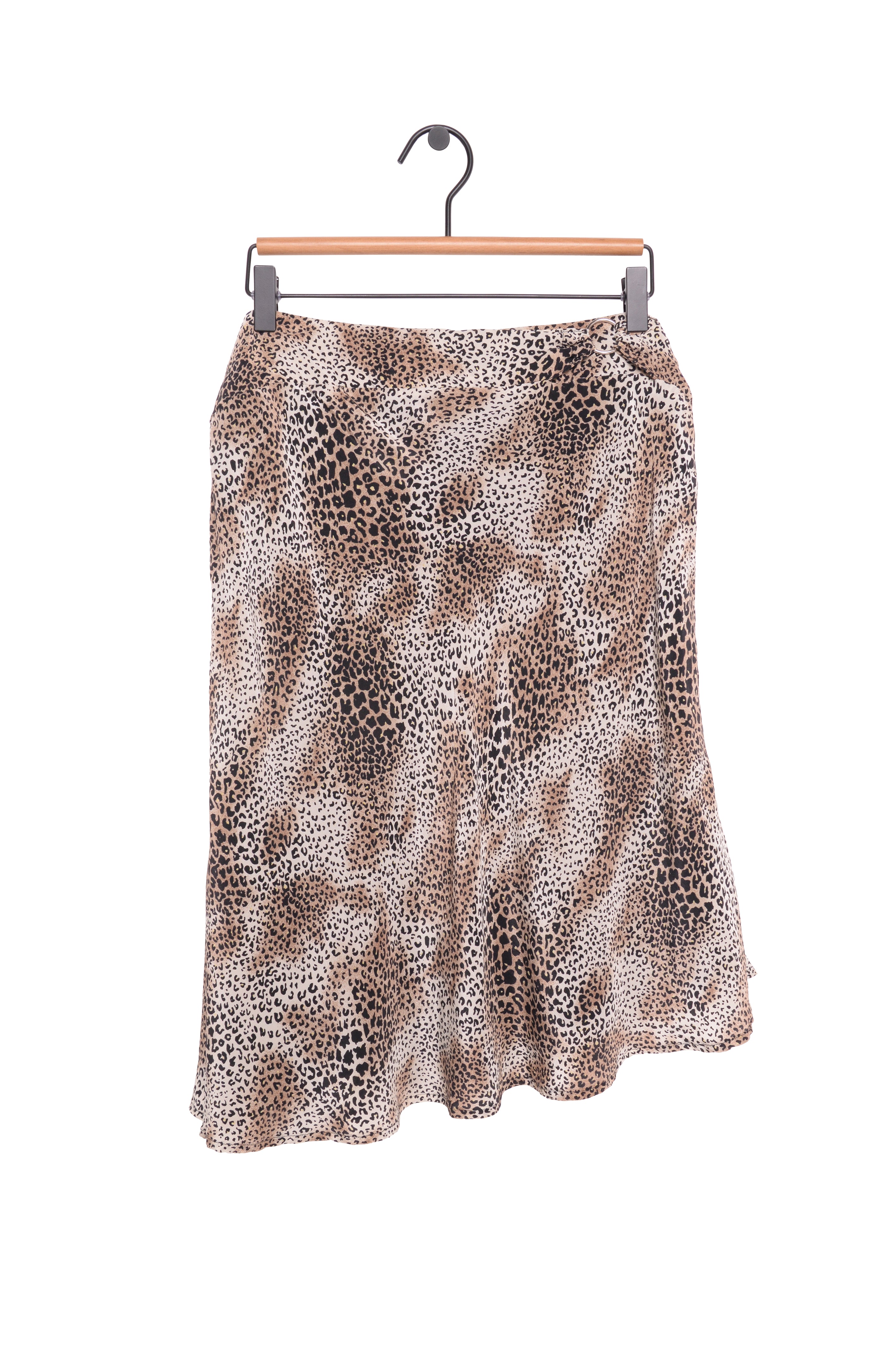 Cheetah silk outlet skirt