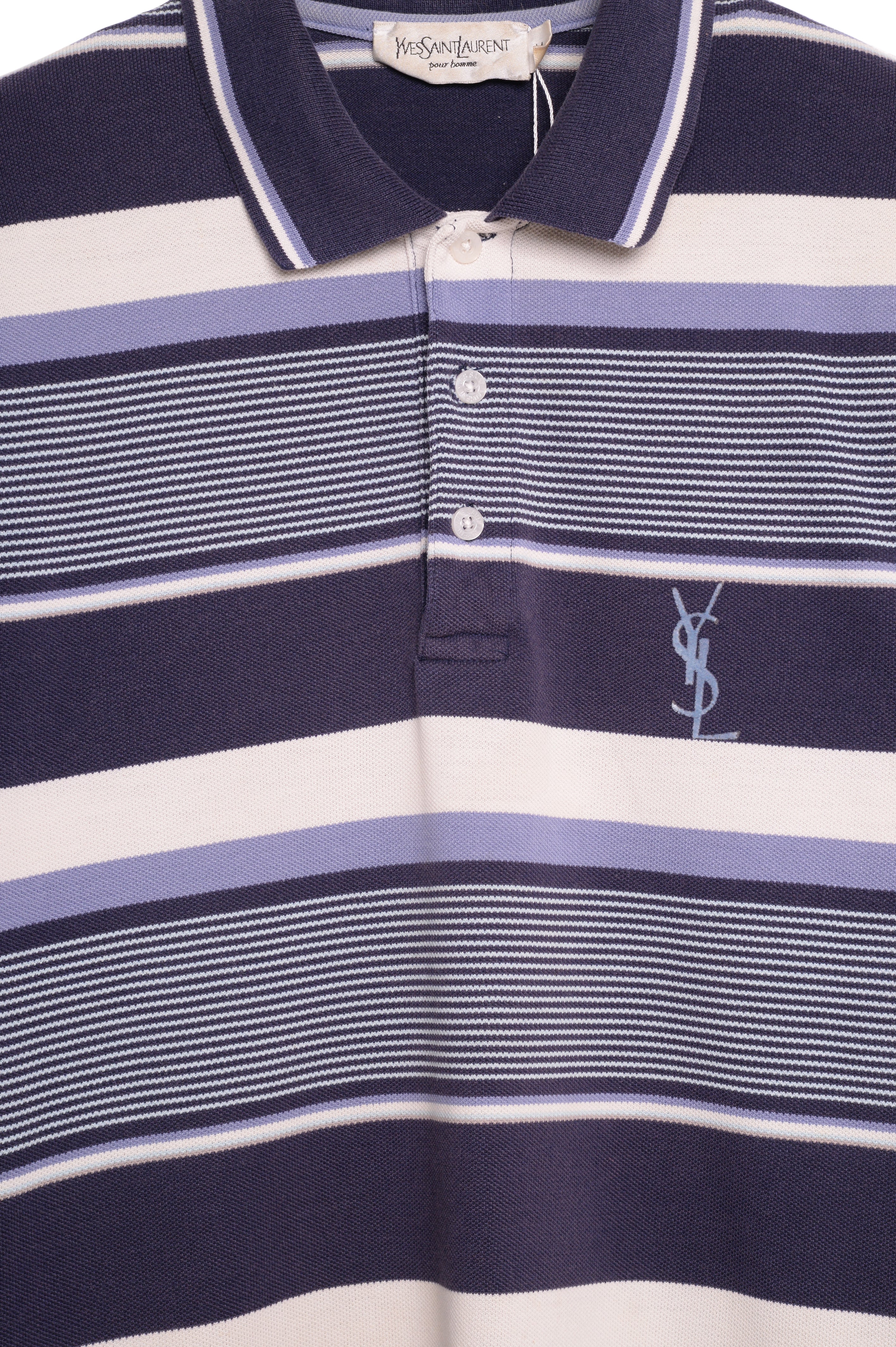 Yves Saint Laurent Striped Polo