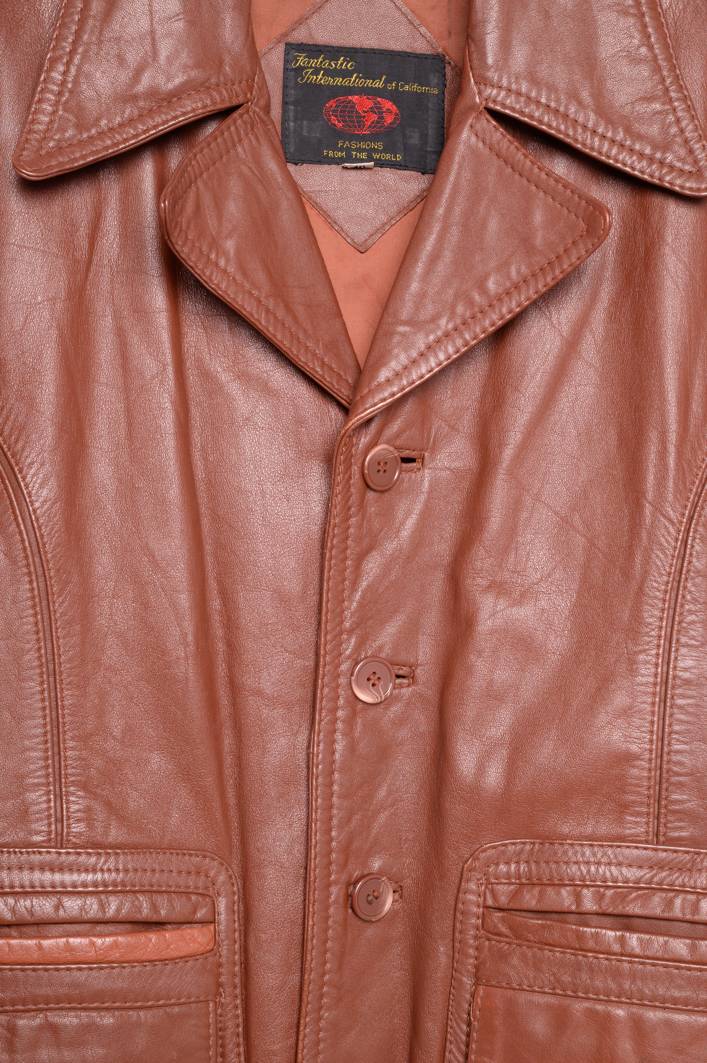 1970s leather sale jacket mens